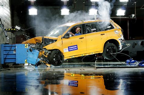 volvo crash test videos